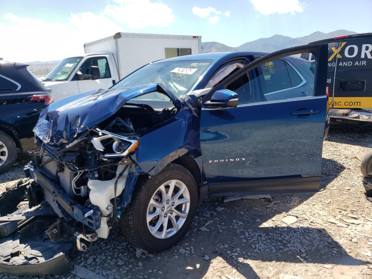 Image 1 of 2019 CHEVROLET EQUINOX LT 2019 with VIN 3GNAXJEV5KL337593