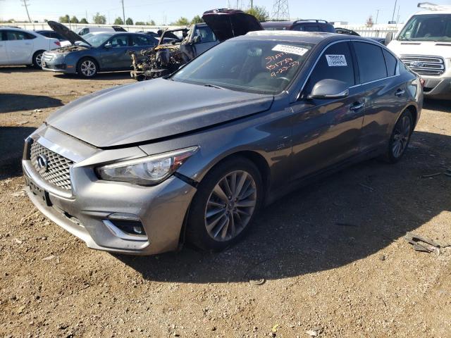 Image 1 of 2018 INFINITI Q50 LUXE 2018 with VIN JN1EV7ARXJM441287