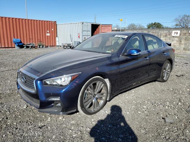 Image 1 of 2022 INFINITI Q50 SENSORY 2022 with VIN JN1EV7CP4NM312057
