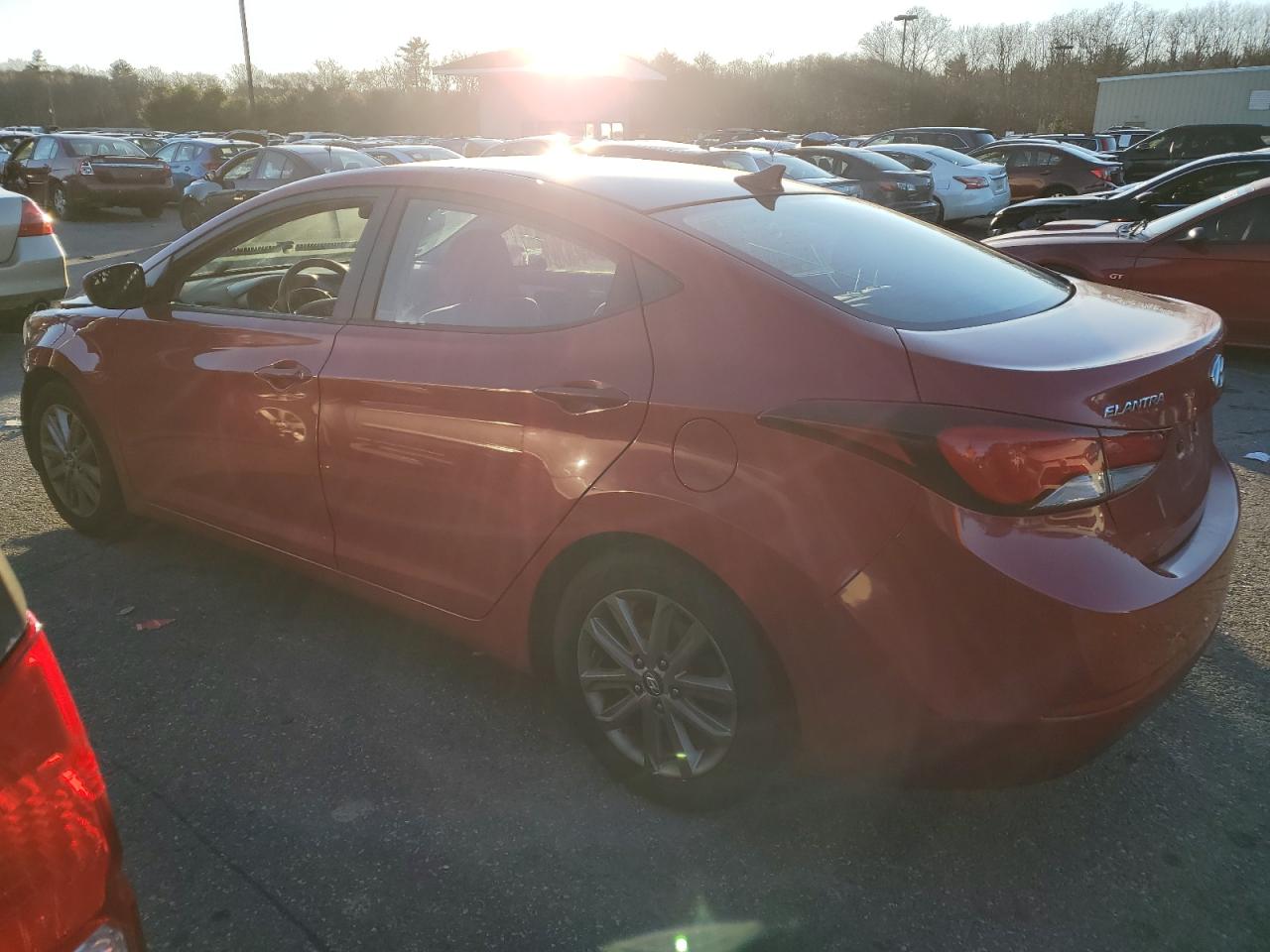 Изображение 2 2014 HYUNDAI ELANTRA SE 2014 с VIN KMHDH4AE1EU155504