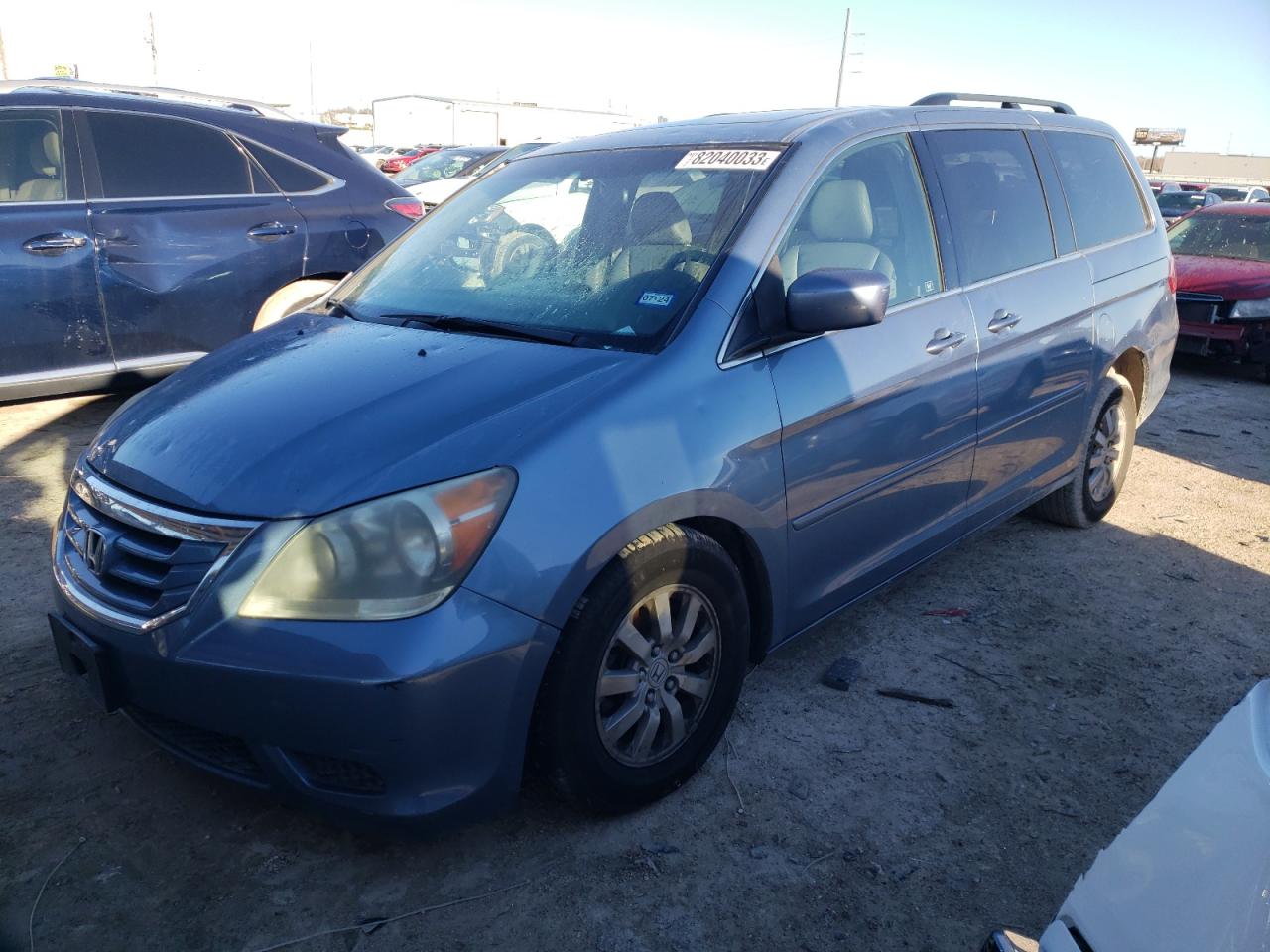 Image 1 of 2008 HONDA ODYSSEY EXL 2008 with VIN 5FNRL38778B024178