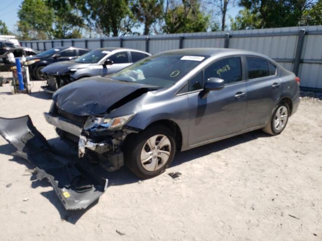 Image 1 of 2013 HONDA CIVIC LX 2013 with VIN 19XFB2F50DE037677