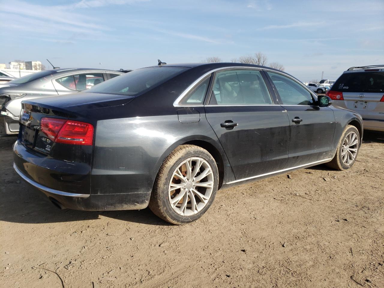 Image 3 of 2012 AUDI A8 L QUATTRO 2012 with VIN WAURVAFD3CN018179