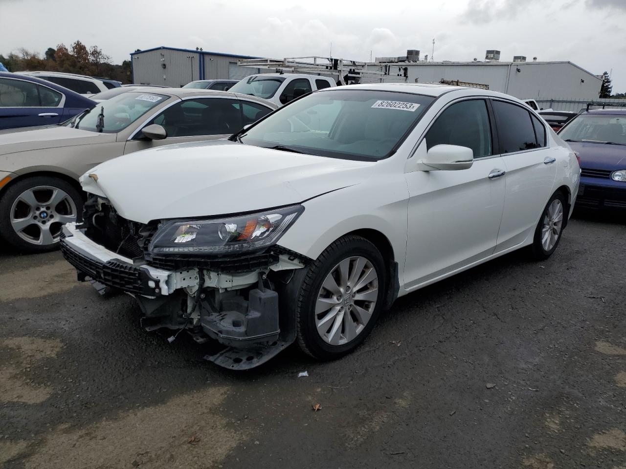 Image 1 of 2014 HONDA ACCORD EX 2014 with VIN 1HGCR2F78EA071825