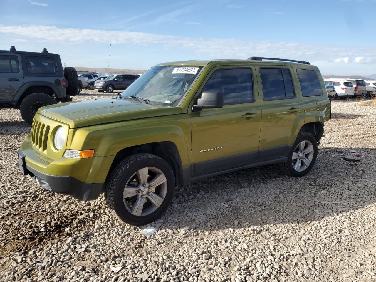 Image 1 of 2012 JEEP PATRIOT SPORT 2012 with VIN 1C4NJRBB7CD688601