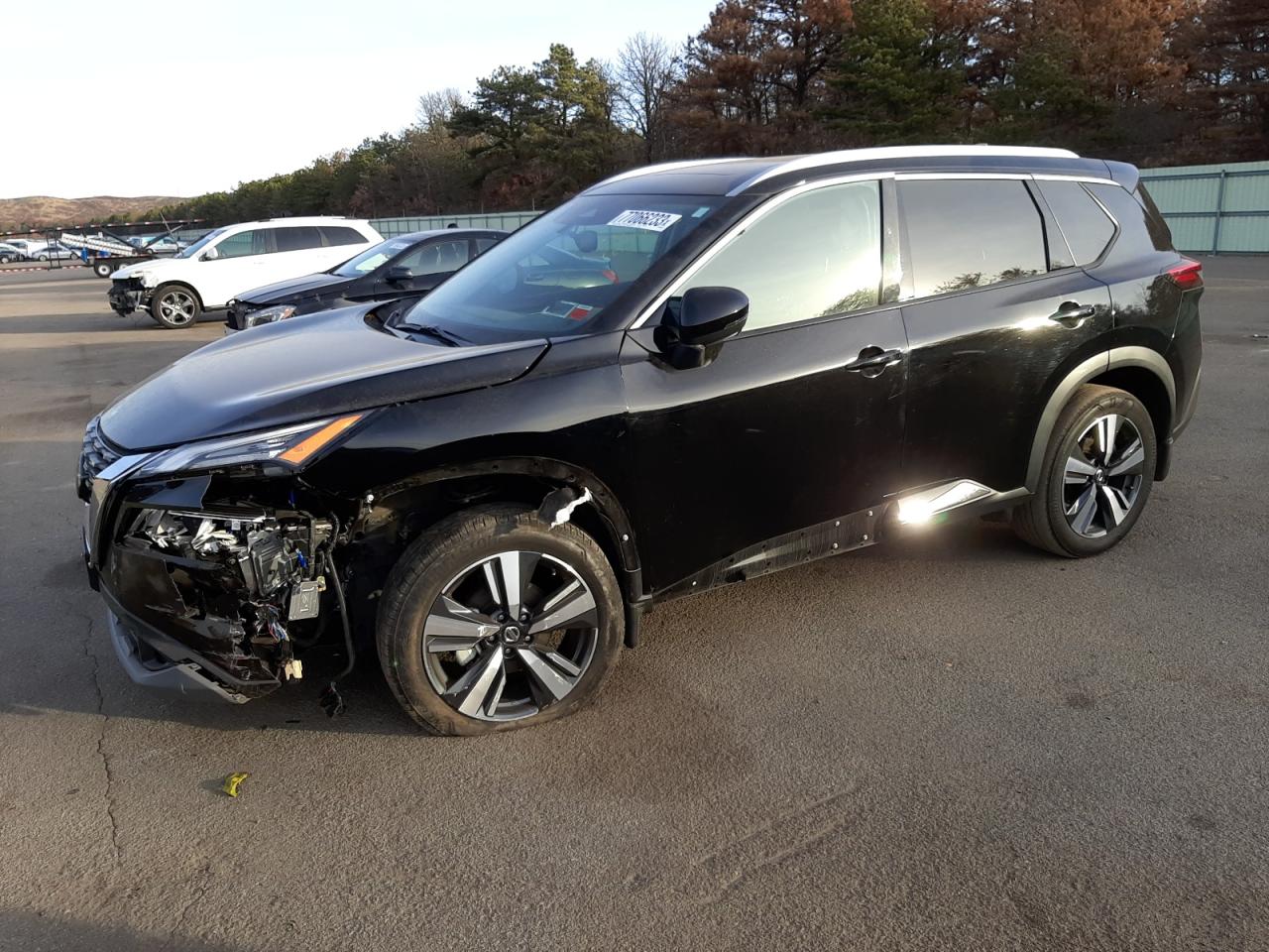 Image 1 of 2021 NISSAN ROGUE SL 2021 with VIN 5N1AT3CB1MC719560