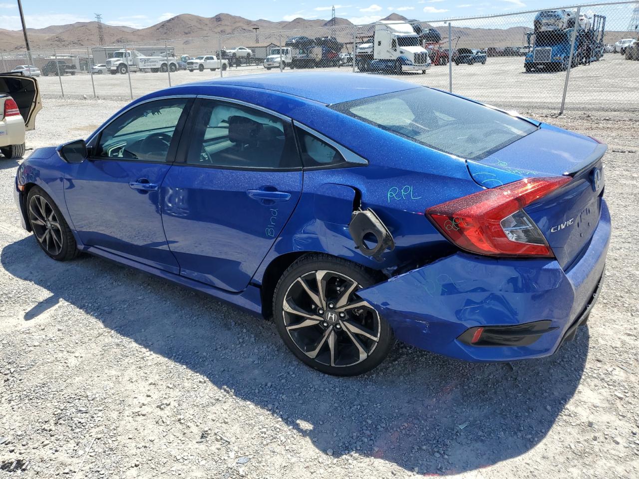 Image 2 of 2021 HONDA CIVIC SPORT 2021 with VIN 2HGFC2F81MH545248