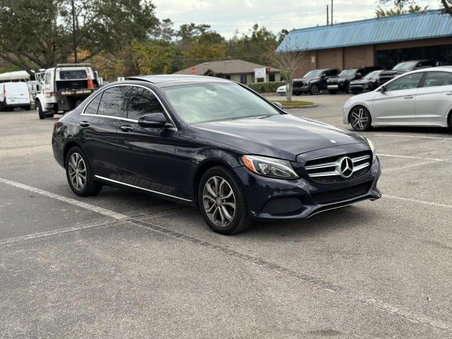 Image 1 of 2016 MERCEDES-BENZ C 300 4MATIC 2016 with VIN 55SWF4KB2GU103428