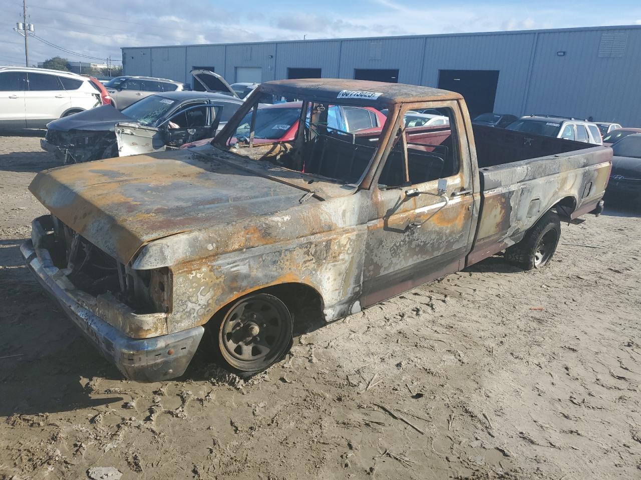 Image 1 of 1989 FORD F150  1989 with VIN 1FTDF15N3KNA90874