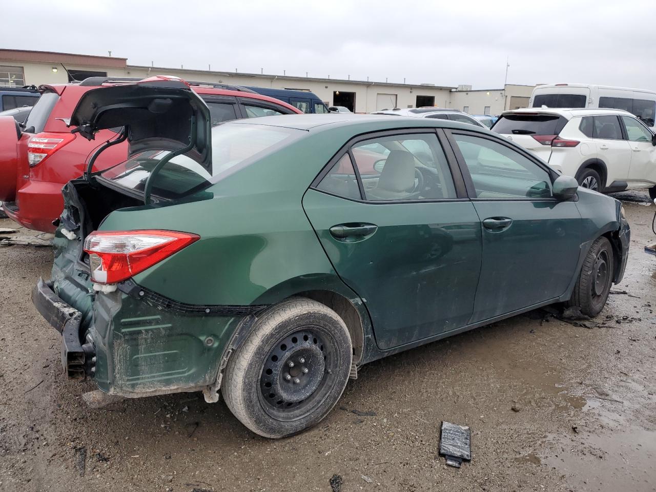 Image 3 of 2014 TOYOTA COROLLA L 2014 with VIN 2T1BURHE2EC197462