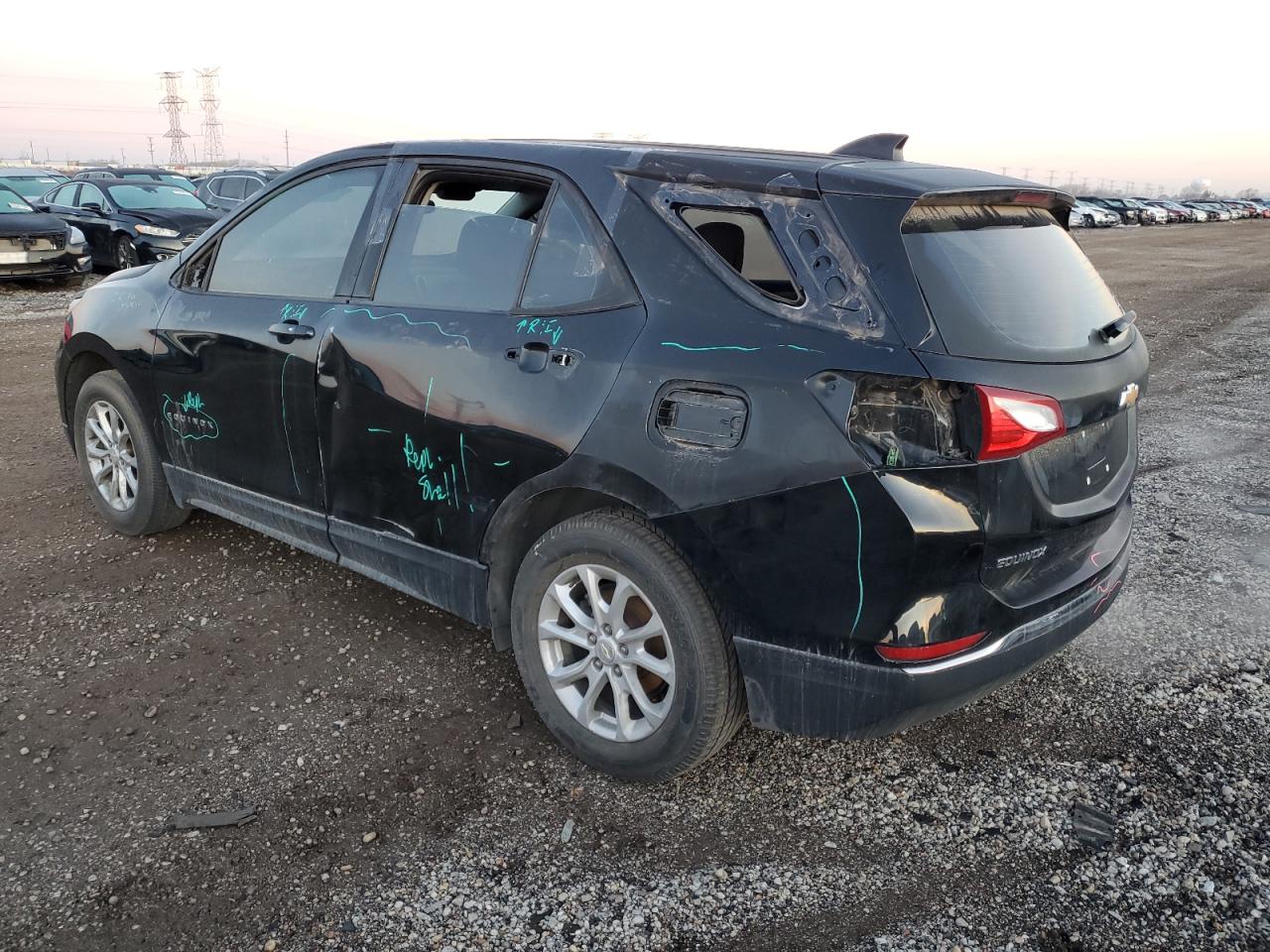 Image 2 of 2018 CHEVROLET EQUINOX LS 2018 with VIN 3GNAXHEV2JL339115