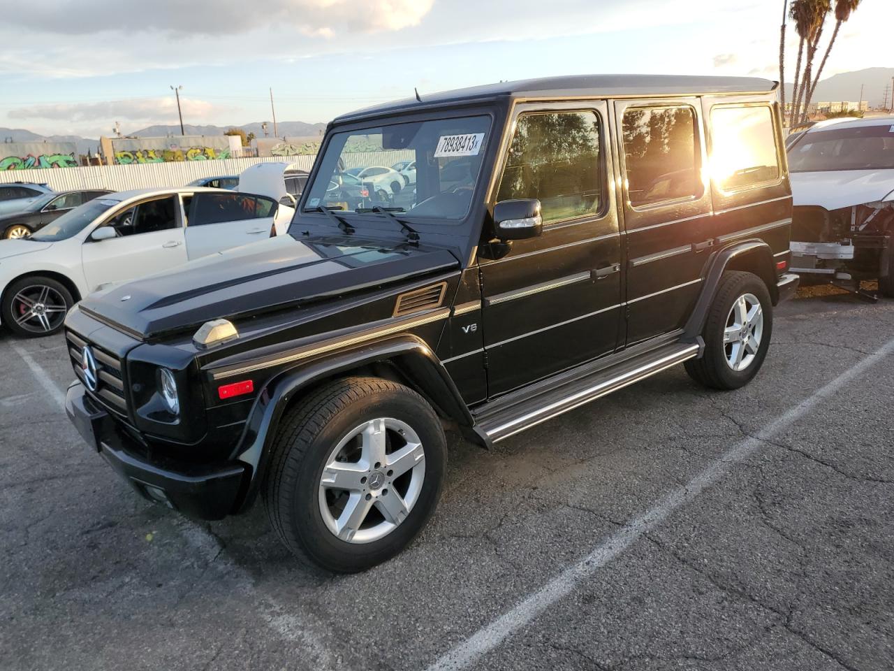 Image 1 of 2007 MERCEDES-BENZ G 500 2007 with VIN WDCYR49E27X168068