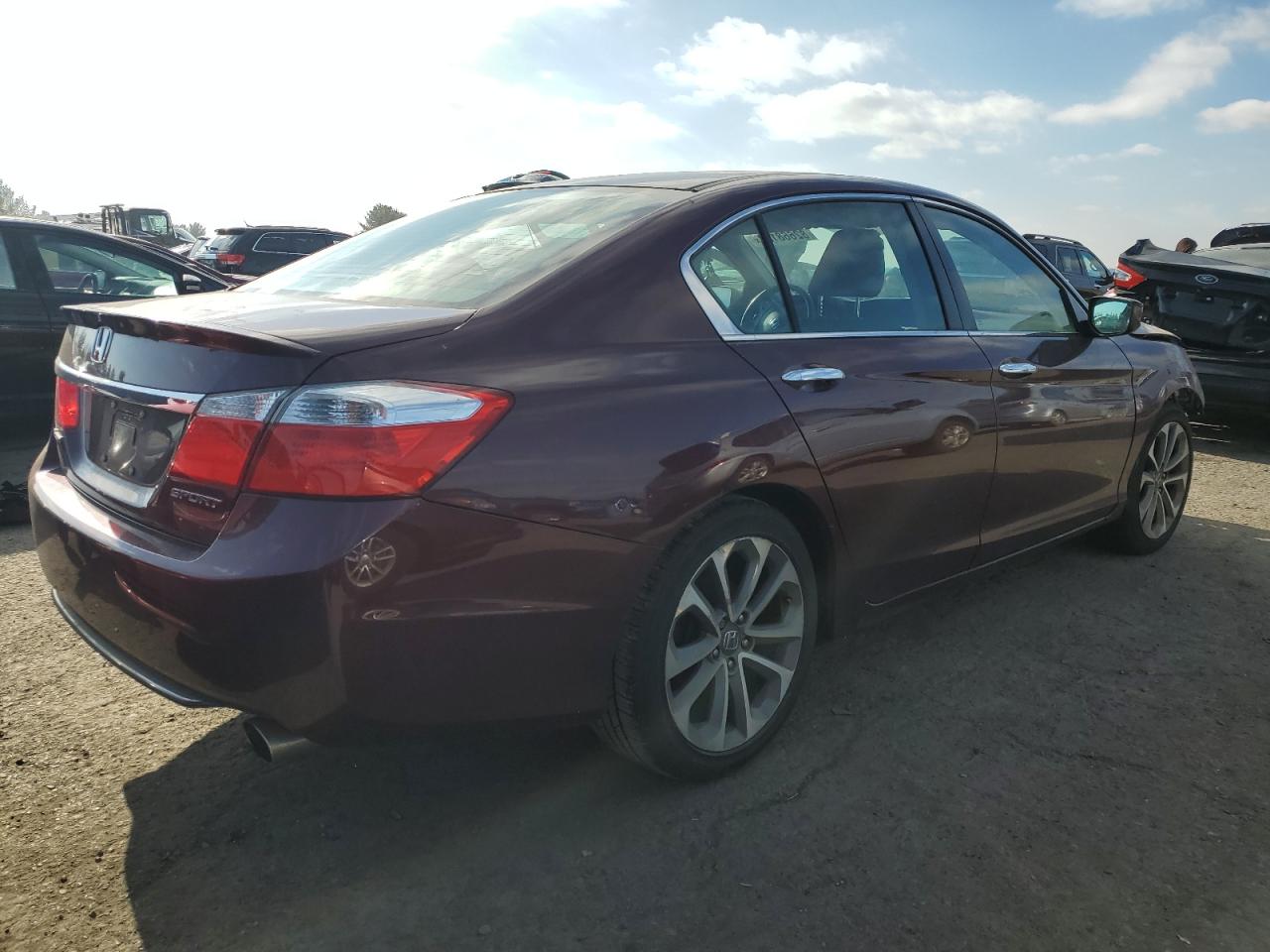 Image 3 of 2014 HONDA ACCORD SPORT 2014 with VIN 1HGCR2F57EA252882