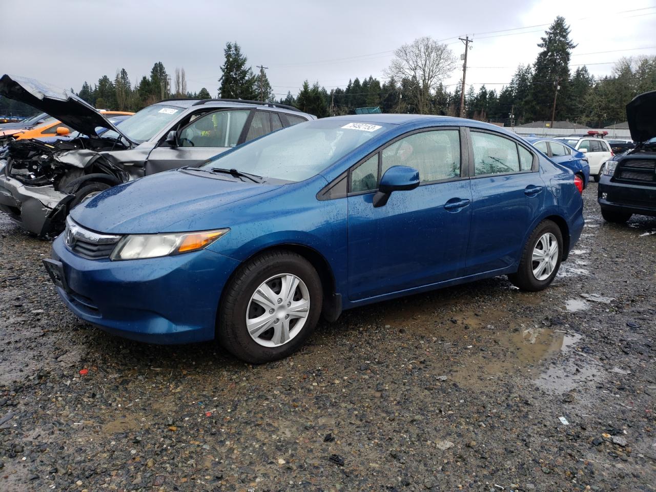 Obraz 1 z 2012 HONDA CIVIC LX 2012 z VIN 2HGFB2E55CH538747