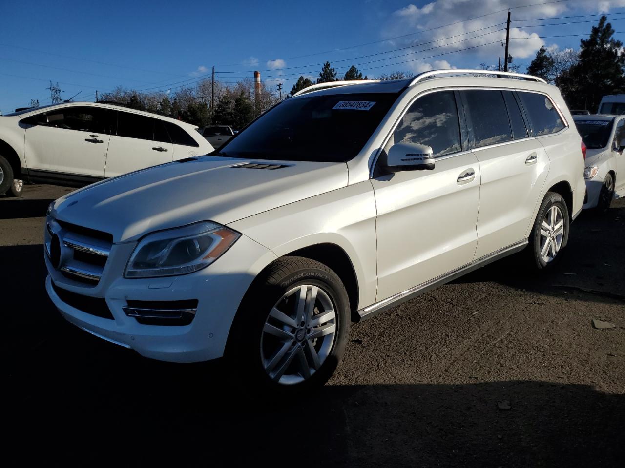 Image 1 of 2014 MERCEDES-BENZ GL 450 4MATIC 2014 with VIN 4JGDF7CE7EA319540