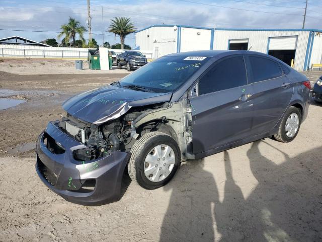Image 1 of 2014 HYUNDAI ACCENT GLS 2014 with VIN KMHCT4AE2EU637022
