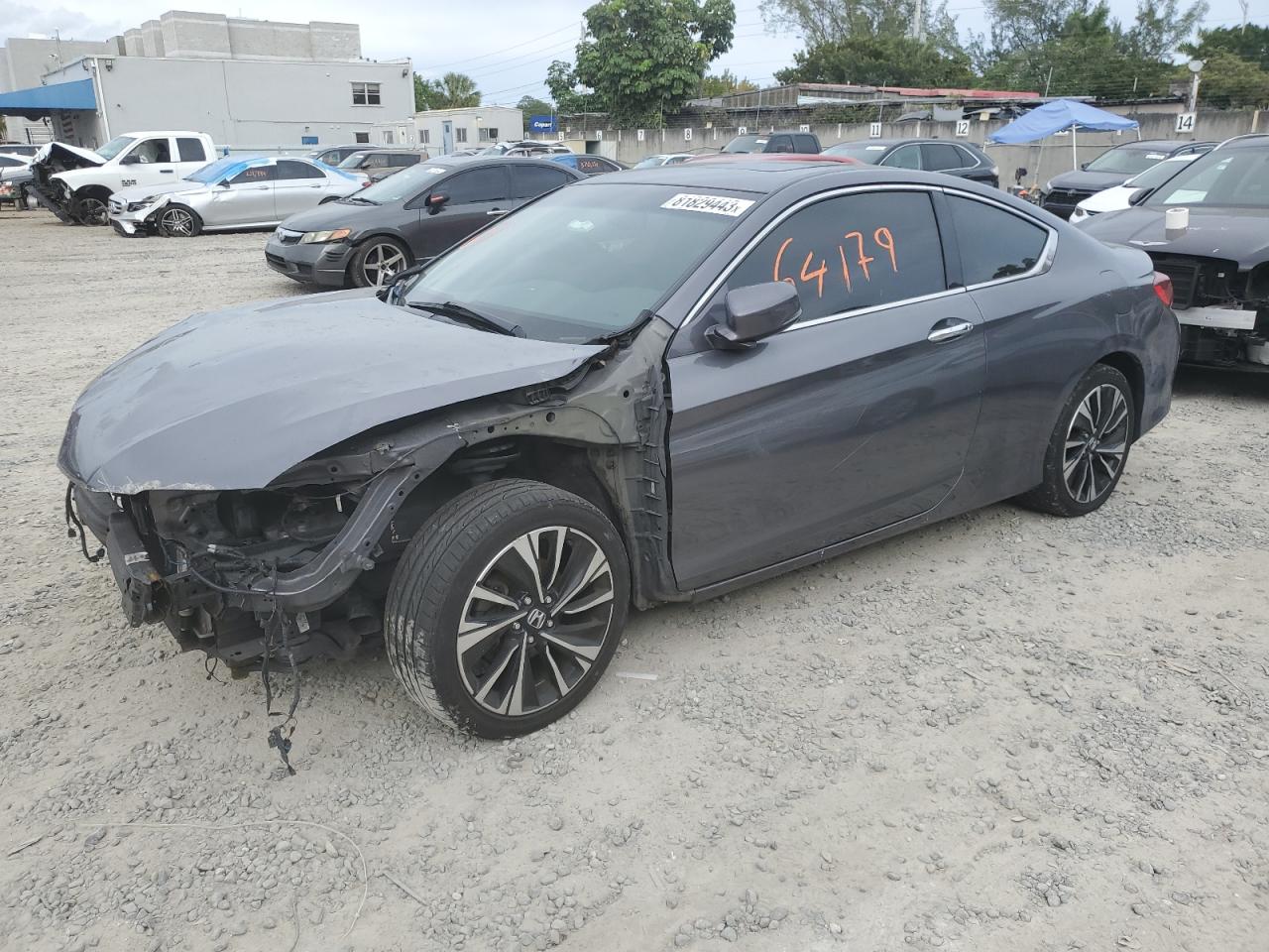Изображение 1 2016 HONDA ACCORD EXL 2016 с VIN 1HGCT1B87GA006185