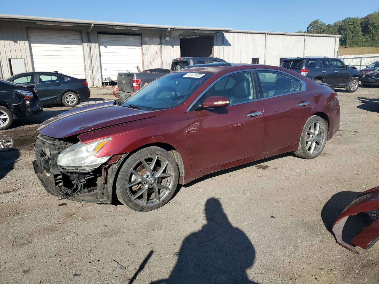 Image 1 of 2010 NISSAN MAXIMA S 2010 with VIN 1N4AA5AP2AC819642