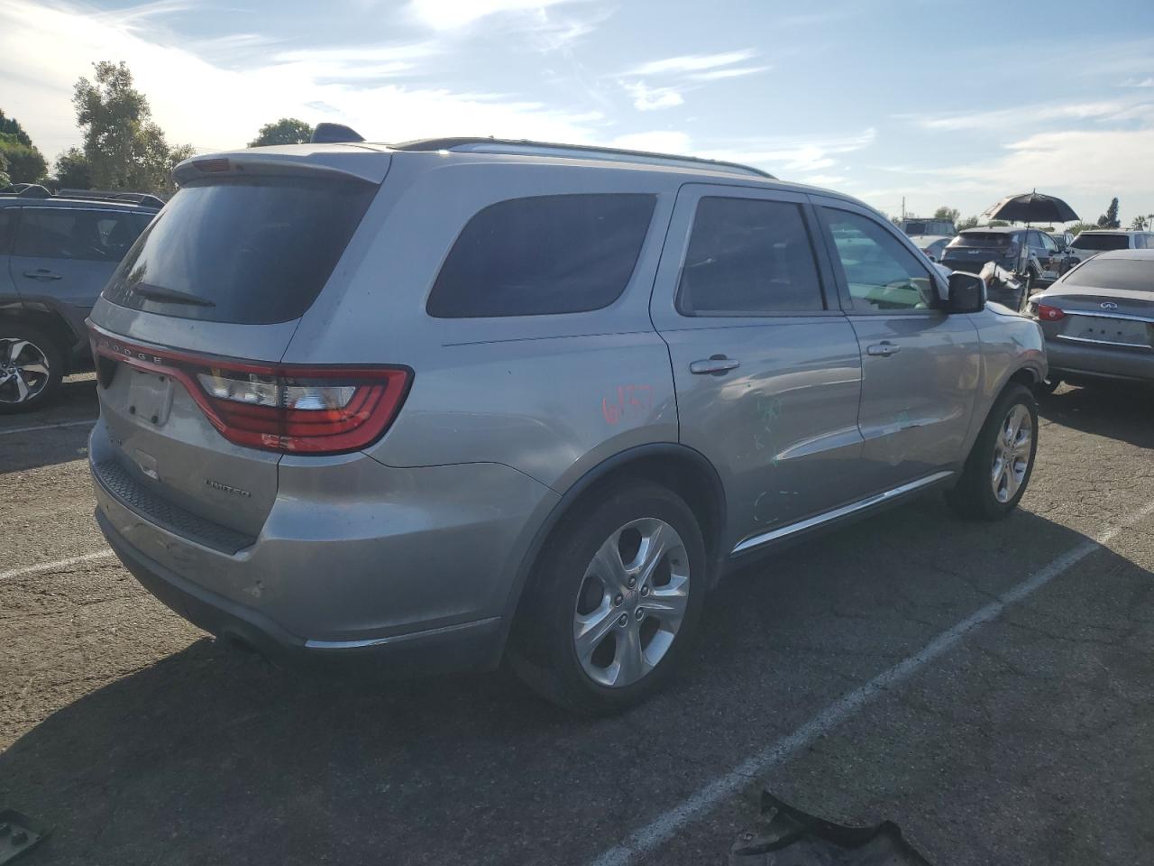 Image 3 of 2015 DODGE DURANGO LIMITED 2015 with VIN 1C4RDJDG5FC772073