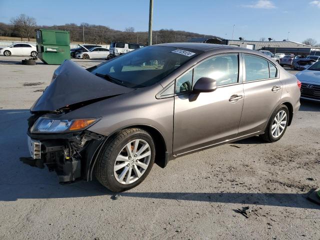 Image 1 of 2012 HONDA CIVIC EX 2012 with VIN JHMFB2F80CS004666