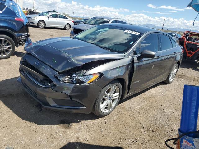 Image 1 of 2018 FORD FUSION SE HYBRID 2018 with VIN 3FA6P0LU8JR129129