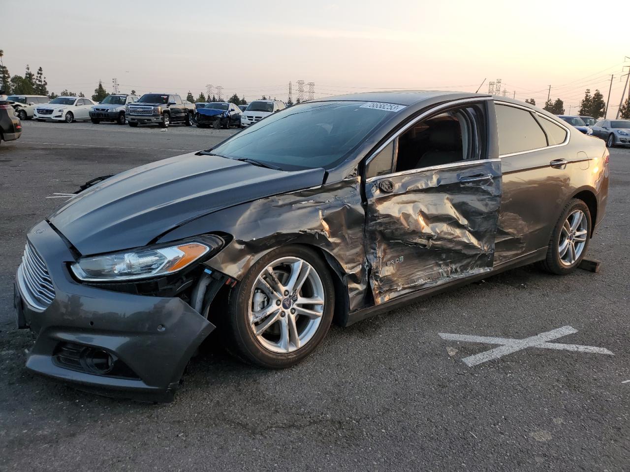 Изображение 1 2015 FORD FUSION TITANIUM HEV 2015 с VIN 3FA6P0RU4FR161395