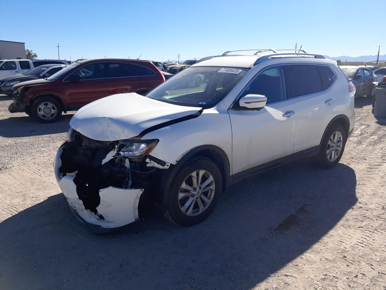 Image 1 of 2016 NISSAN ROGUE S 2016 with VIN KNMAT2MV9GP735851