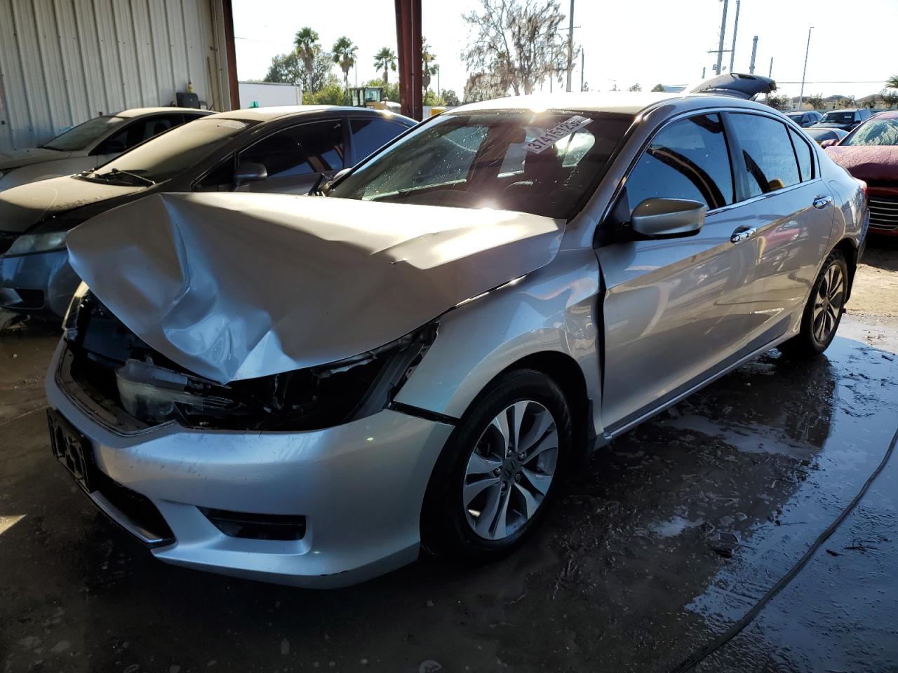 Image 1 of 2014 HONDA ACCORD LX 2014 with VIN 1HGCR2E30EA224082