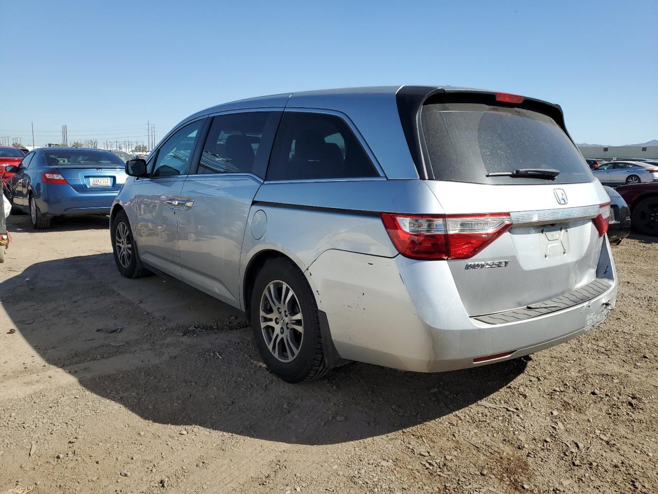 Изображение 2 2011 HONDA ODYSSEY EXL 2011 с VIN 5FNRL5H65BB088827