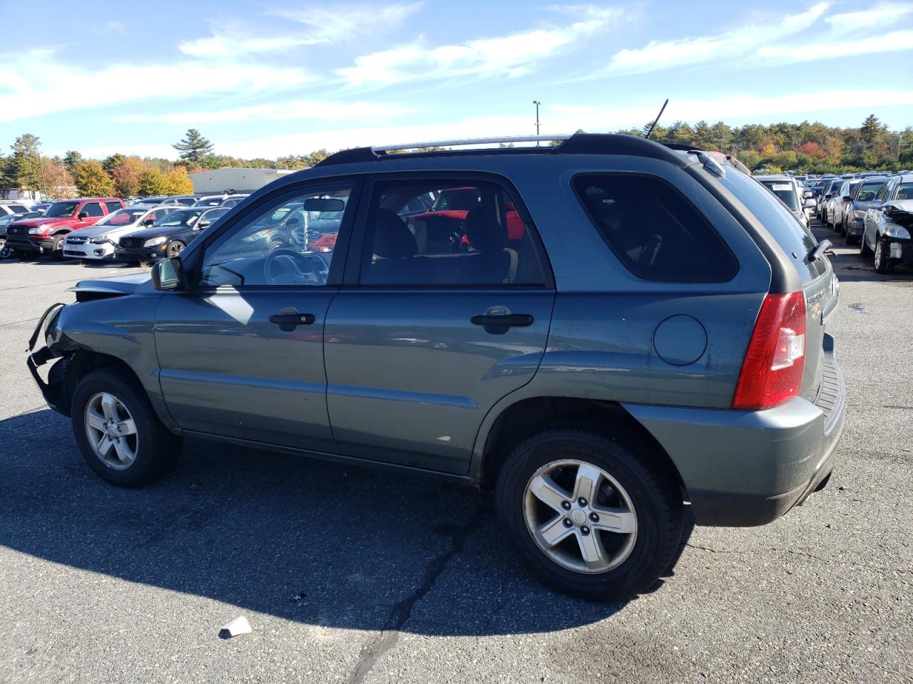 Image 2 of 2009 KIA SPORTAGE LX 2009 with VIN KNDJF723097638692