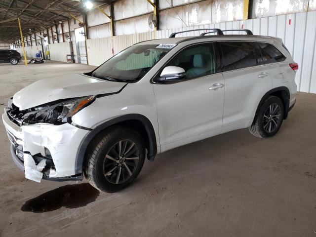 Image 1 of 2018 TOYOTA HIGHLANDER SE 2018 with VIN 5TDJZRFH5JS531401