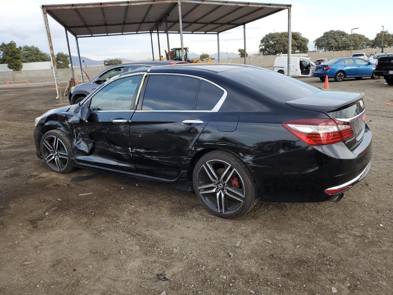 Image 2 of 2016 HONDA ACCORD SPORT 2016 with VIN 1HGCR2F59GA123593