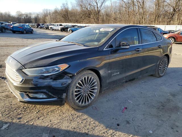 Image 1 of 2018 FORD FUSION TITANIUM/PLATINUM HEV 2018 with VIN 3FA6P0RU3JR101987