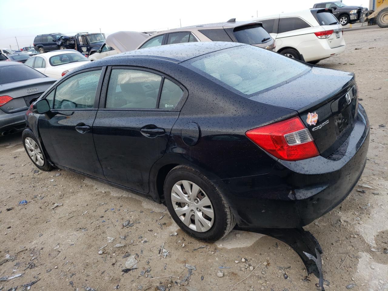 Image 2 of 2012 HONDA CIVIC LX 2012 with VIN 2HGFB2F57CH580626