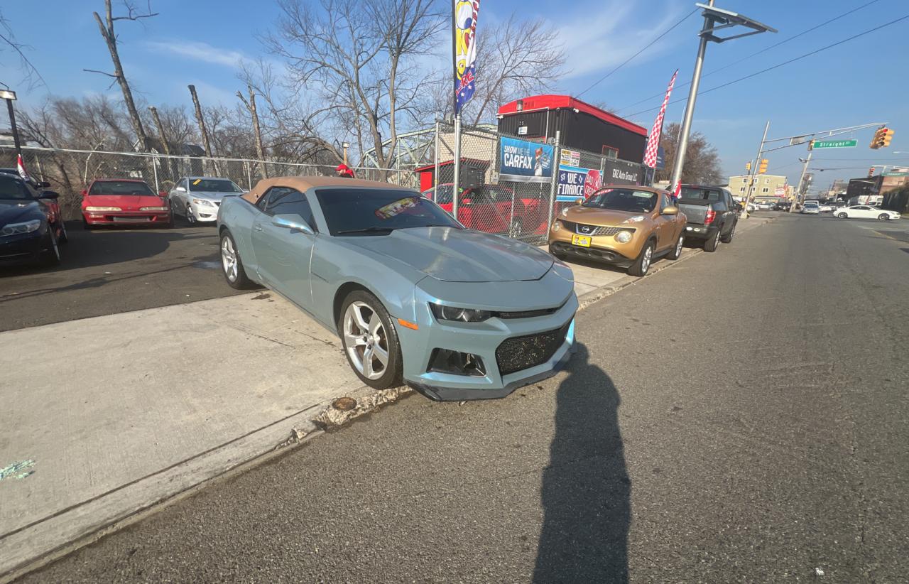 Изображение 1 2012 CHEVROLET CAMARO LT 2012 с VIN 2G1FB3D38C9101610