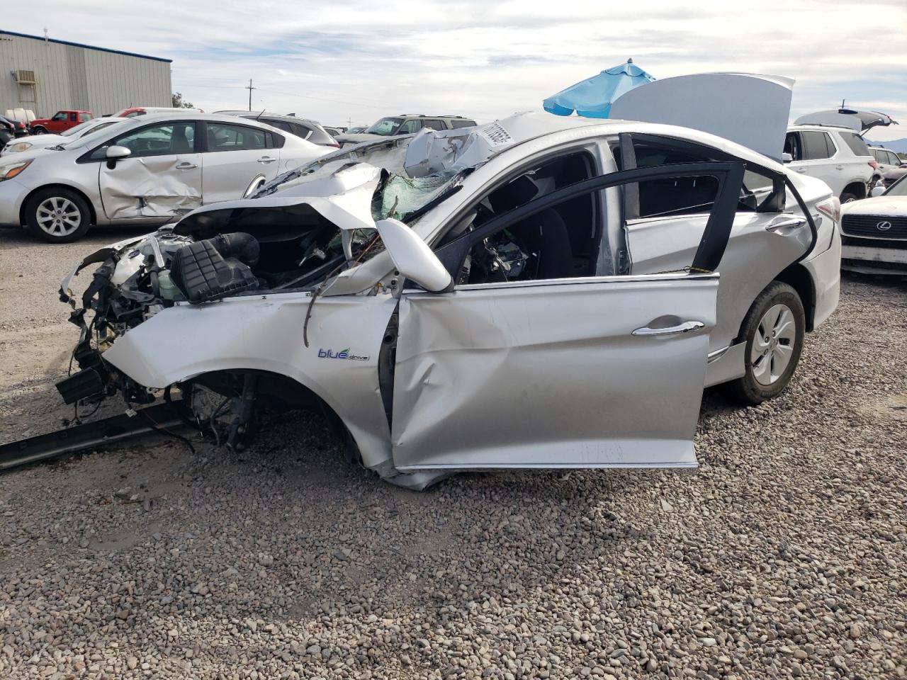 Изображение 1 2014 HYUNDAI SONATA HYBRID 2014 с VIN KMHEC4A48EA110460