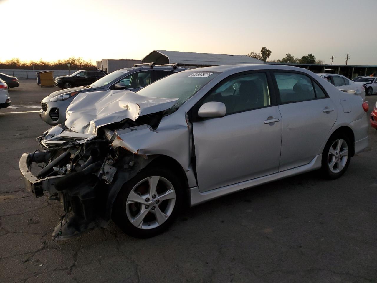 Image 1 of 2011 TOYOTA COROLLA BASE 2011 with VIN 2T1BU4EE8BC599568