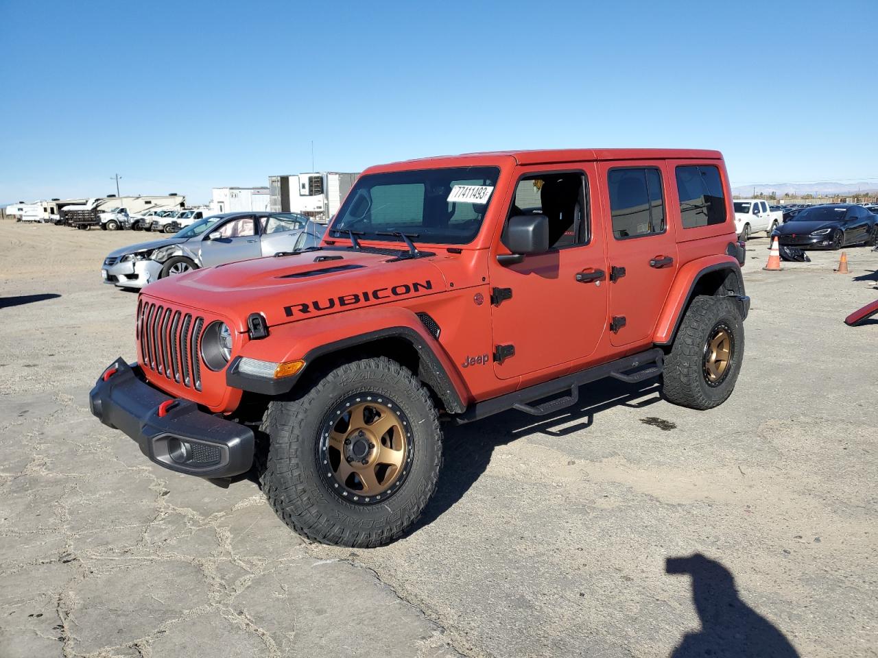 Obraz 1 z 2021 JEEP WRANGLER UNLIMITED RUBICON 2021 z VIN 1C4HJXFG4MW722121