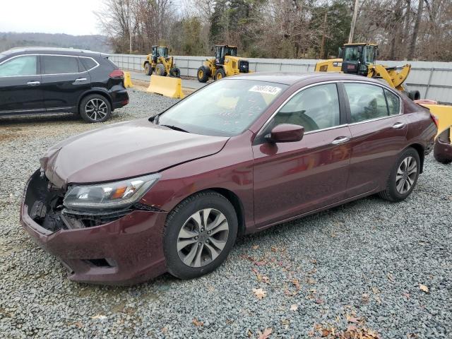 Image 1 of 2013 HONDA ACCORD LX 2013 with VIN 1HGCR2F35DA081952