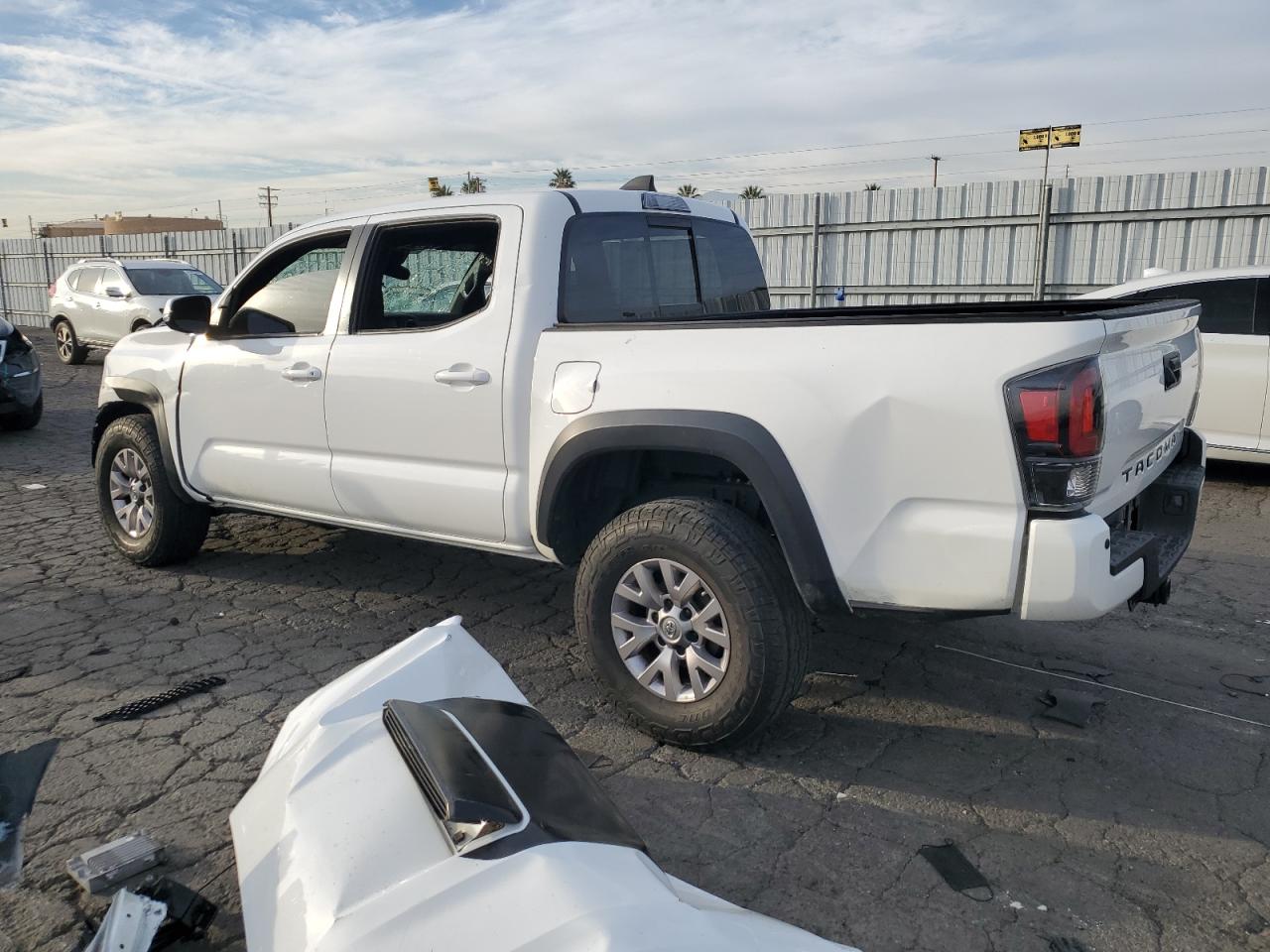 Image 2 of 2021 TOYOTA TACOMA DOUBLE CAB 2021 with VIN 5TFCZ5AN1MX248426