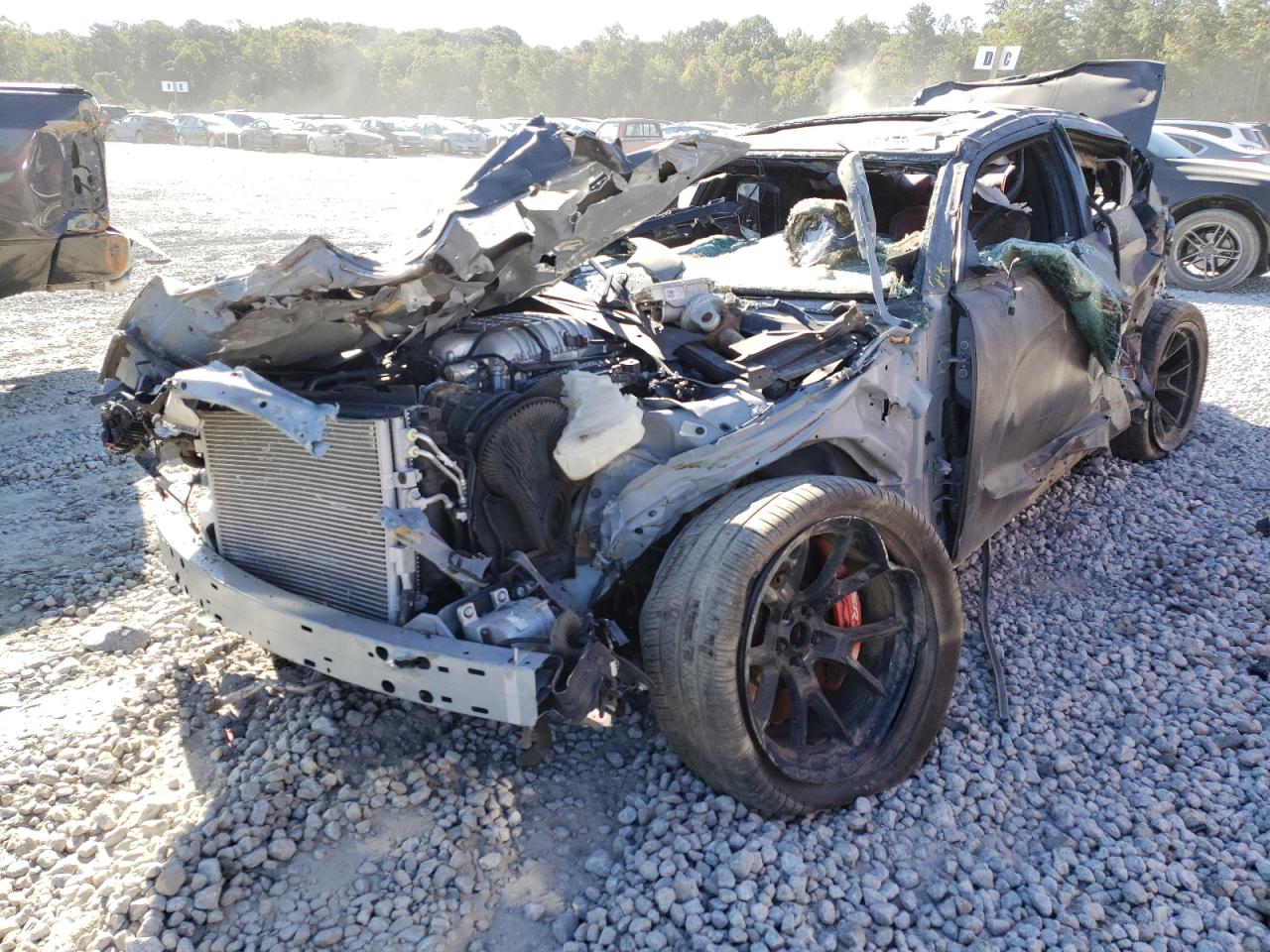 Image 2 of 2021 DODGE CHARGER SRT HELLCAT 2021 with VIN 2C3CDXL92MH503541