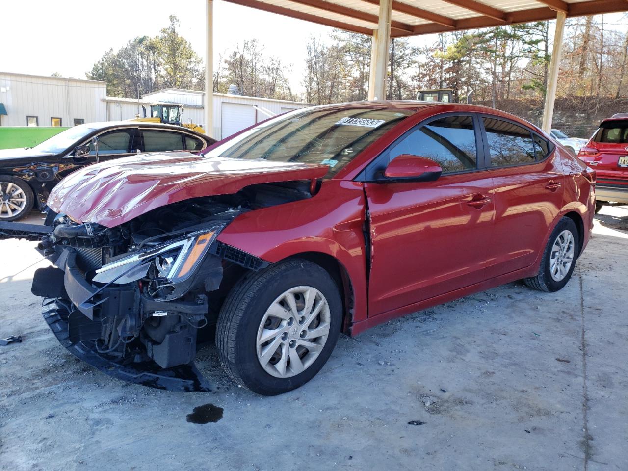 Image 1 of 2020 HYUNDAI ELANTRA SEL 2020 with VIN 5NPD84LF3LH541214