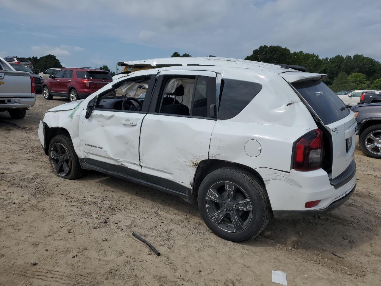 Image 2 of 2016 JEEP COMPASS SPORT 2016 with VIN 1C4NJCBA6GD641487