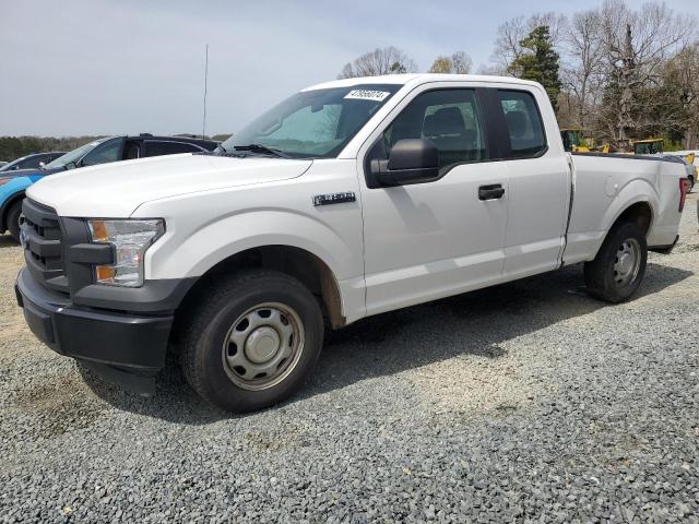 Image 1 of 2017 FORD F150 SUPER CAB 2017 with VIN 1FTEX1CF8HFA40102