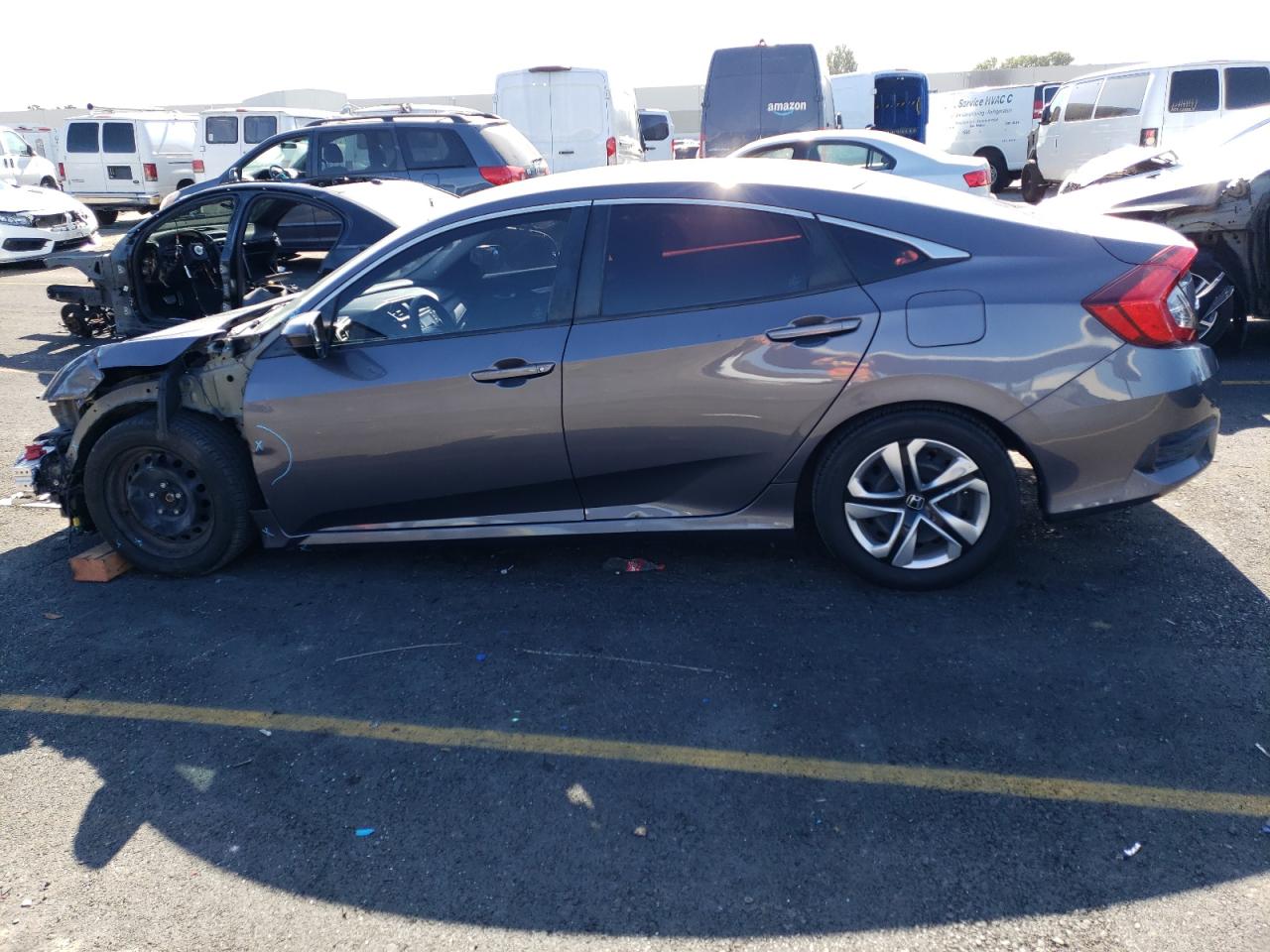Image 2 of 2018 HONDA CIVIC LX 2018 with VIN 2HGFC2F54JH608523