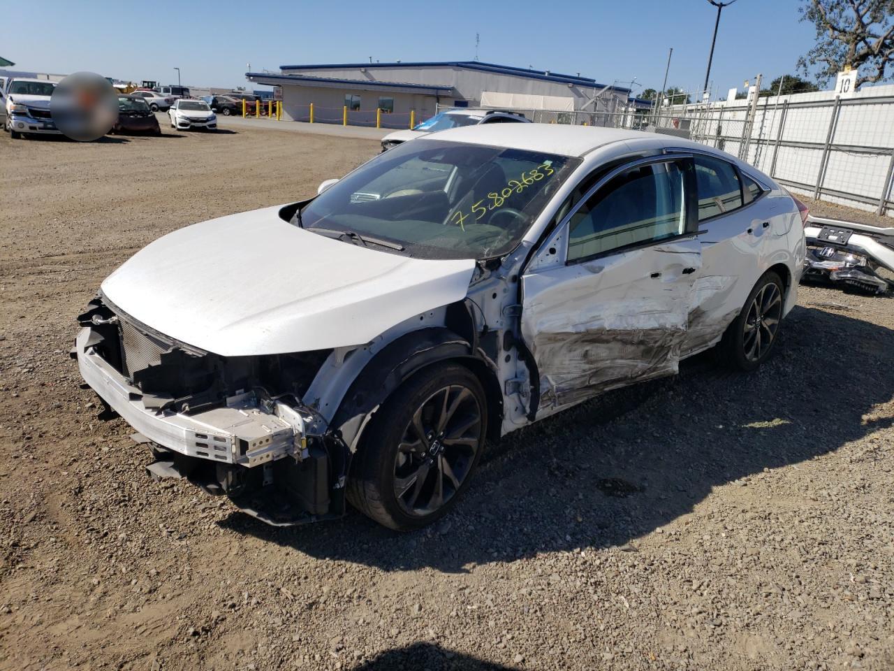 Изображение 1 2020 HONDA CIVIC SPORT 2020 с VIN 2HGFC2F89LH591540