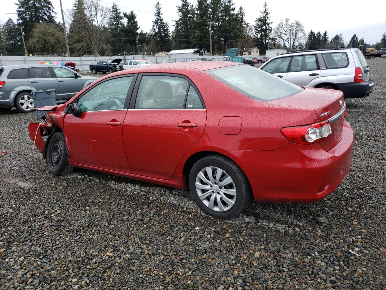 Image 2 of 2013 TOYOTA COROLLA BASE 2013 with VIN 2T1BU4EE7DC985319