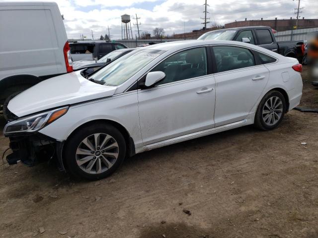 Image 1 of 2016 HYUNDAI SONATA SPORT 2016 with VIN 5NPE34AF8GH311471