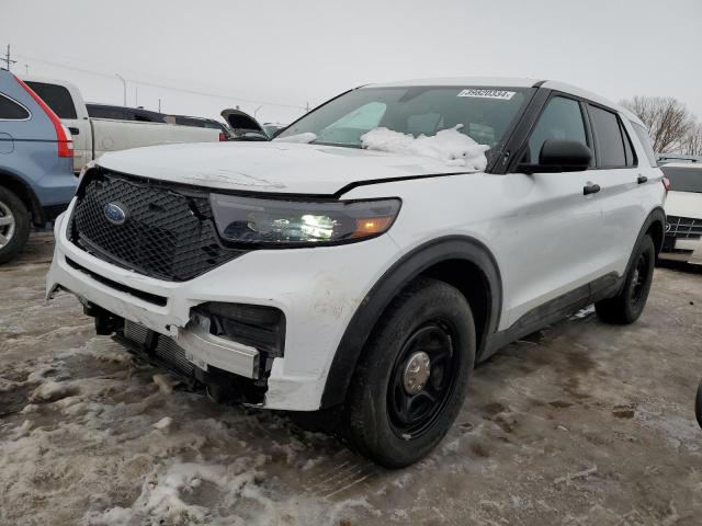 Image 1 of 2021 FORD EXPLORER POLICE INTERCEPTOR 2021 with VIN 1FM5K8AB8MGC31672