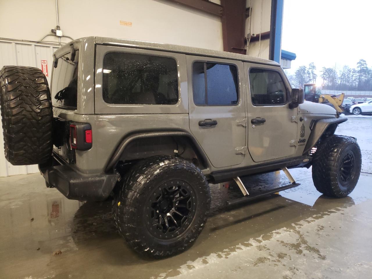 Image 3 of 2021 JEEP WRANGLER UNLIMITED SPORT 2021 with VIN 1C4HJXDM4MW622920